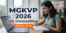 MGKVP UG Counselling 2026 to End on July 10
